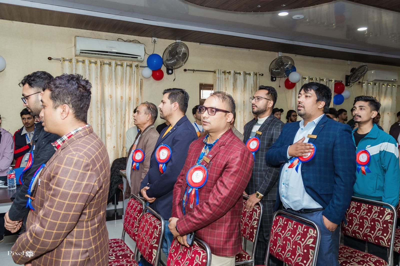 Guests and organisers at the U-TEC Hackathon Beta opening